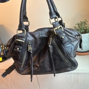 Brown Leather Women's Bag Marc New York